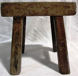 Small primitive stool
