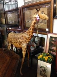 METAL ART. Meet Geoff, the shop giraffe. 
