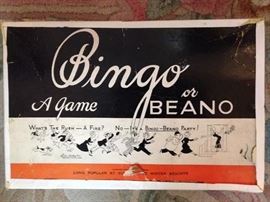 BINGO OR BEANO GAME