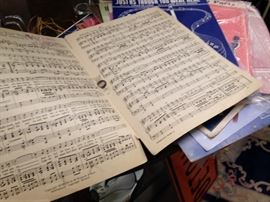 OLD SHEET MUSIC