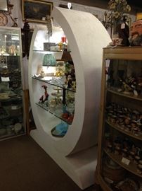 CONTEMPORARY ASYMMETRICALLY-SHAPED DISPLAY PIECE