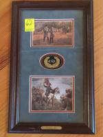 matted and frame prints of Robert E Lee