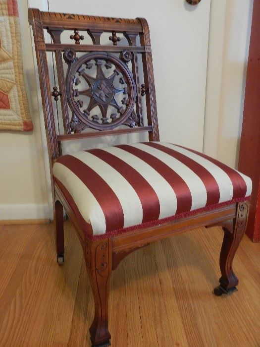 Unusual antique chair 