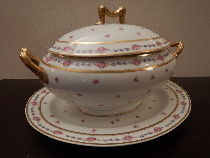 Antique covered tureen 