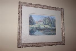 H. Claude Pissarro pastel