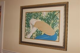 Alex Katz lithograph