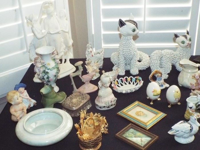 MORE PORCELAIN TREASURES FROM GERMANY, CZECH, ITALY. ENGLAND AND MORE