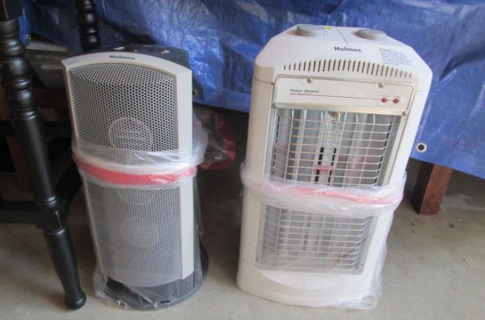 2 space heaters
