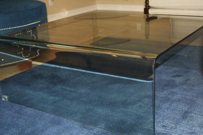Unique GLASS coffee table