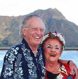 Buckner and Martha Fanning in Hawaii