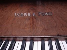 Ivers and Pond spinet piano