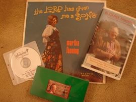 Martha's albums will be for sale, as will copies of sermons and other narratives.