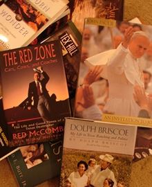 There are so many autographed books!! These are several of the really "cool" ones. Come and look until you find what appeals to you.