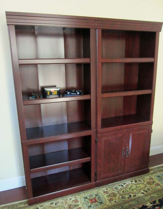 Pair of bookcases ...match executive desk