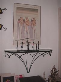 vintage wrought iron