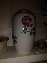 Tiffany marked porcelain vase