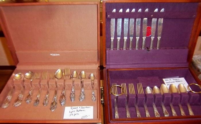 Reed & Barton Flatware + several other sets