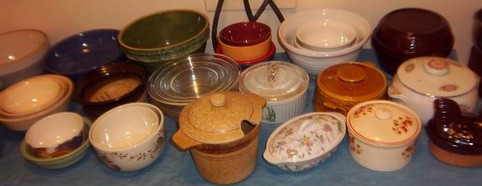 Some Yellow-Ware Bowls