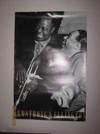 Armstrong and Ellington poster