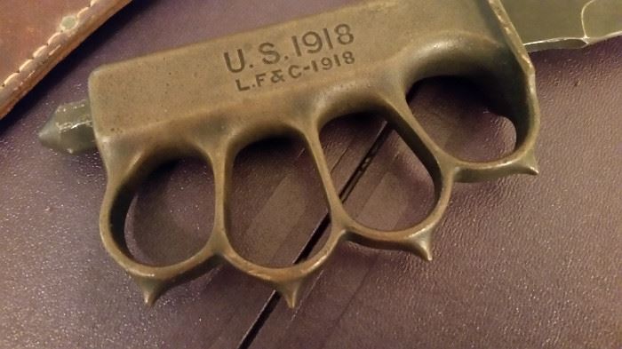Rare Military Trench Fighting Knife
