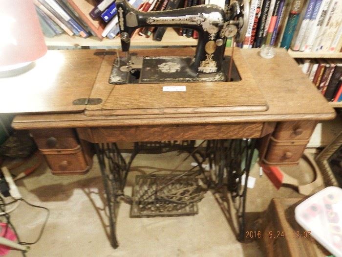 Ackworth Location Singer sewing machine with stand $250.00