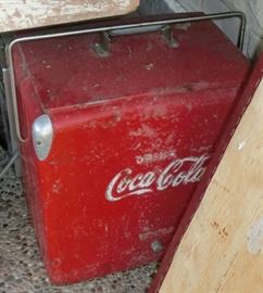 Vintage Coca Cola ice chest