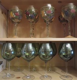 Wine glasses for the holidays