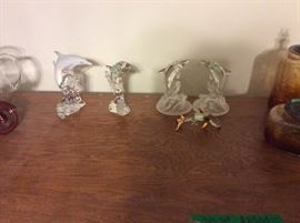 More glass dolphins!