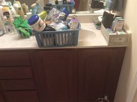Another bathroom full of items