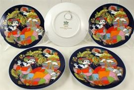Rosenthal "Orientalische Nachtmusik" Wandteller Motif (no. 1) 6 Inch Collector Plate