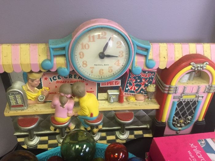 50s diner's Clock
