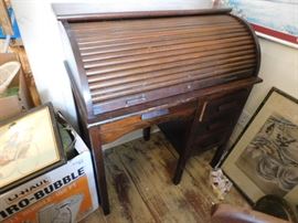 Child's roll top desk