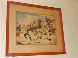 LassoingHorsesThomasHartBenton