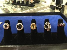 Lots of Sterling silver jewelry 