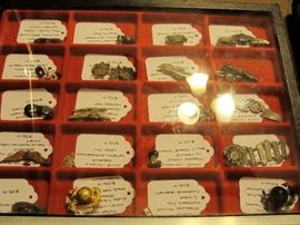 WWI - WWII Sterling Military & hard to find badges.