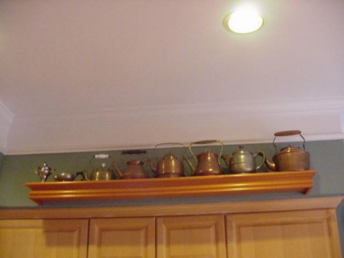 Copper teakettles