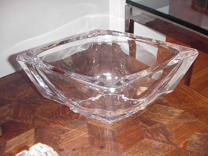 Sevres crystal bowl