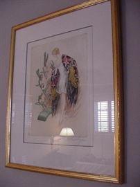 Etching, signed by artist