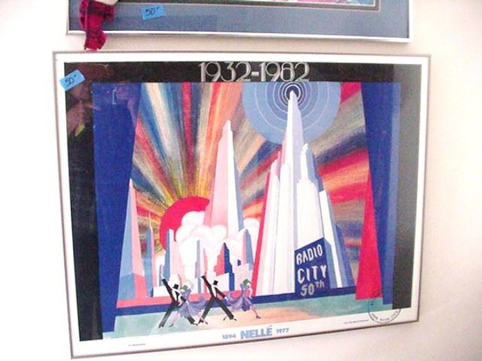 Radio City 50th Anniversary Poster