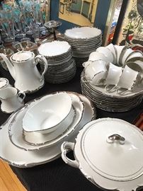 VINTAGE HARMONY HOUSE "STARLIGHT" FINE CHINA.  