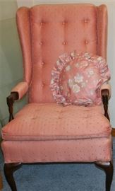 2 Clayton Marcus Ladies Wingback Chairs