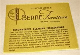 Berne Furniture Floral Sofa