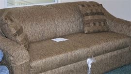 ; Brown Love Seat Sleeper Sofa