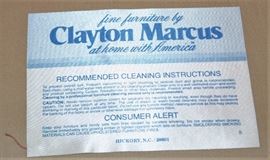 2 Clayton Marcus Ladies Wingback Chairs