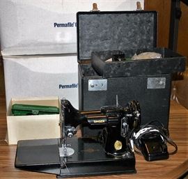 Singer Sewing Machine in Box