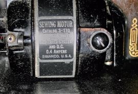 Singer Sewing Machine in Box