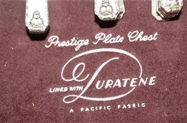 Duratene Prestige Plate Flatware 80 Pcs w/Case