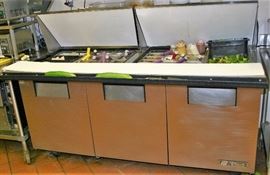 True Refrigerator Salad Bar