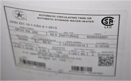 2 50 Gal Water Heaters (1yr old)