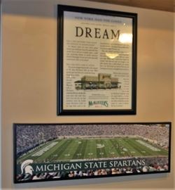 Pictures; Plaques; Sports Memorabilia